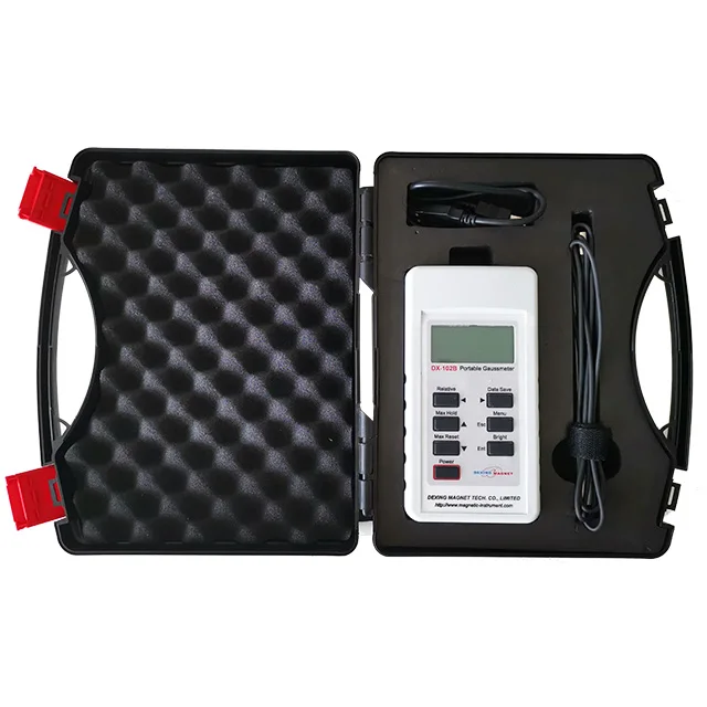 

DX-102A AC/DC Handy Digital Gauss Meter Magnetic Field Strength Tester
