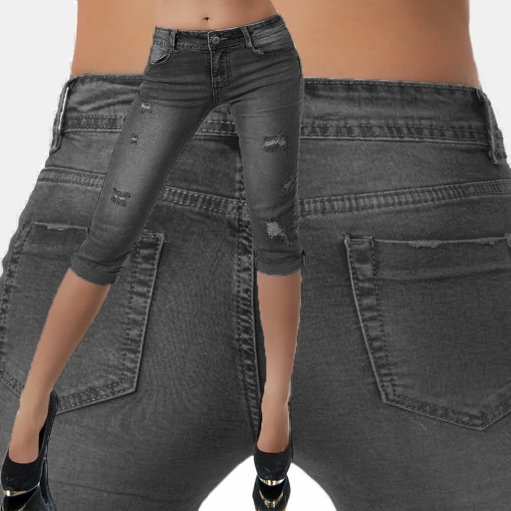 

Midi Plus Size Jeans Summer Skinny Denim Mom Boyfriend Jeans for Women 2020 Vintage Washed New Casual High Waist Jean Pants