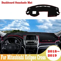 car dashboard cover mat sun shade pad instrument panel carpets anti uv for mitsubishi eclipse cross 2018 2019 accessories