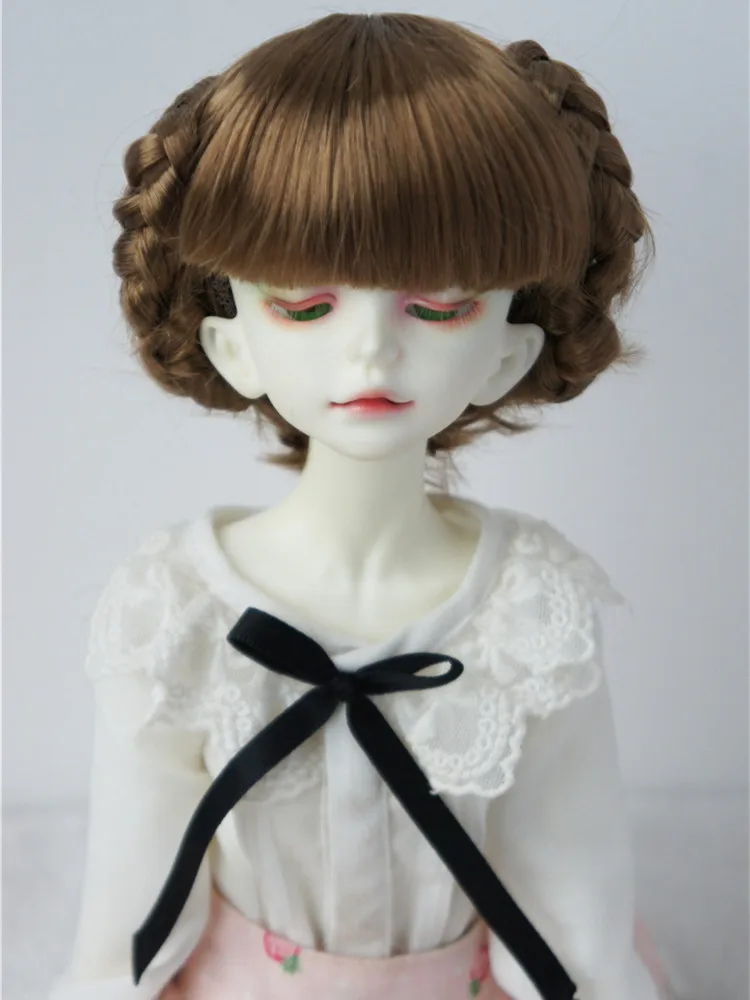 

JD156 7-8inch 18-20CM Ballerina Synthetic mohair 1/4 MSD BJD doll wigs