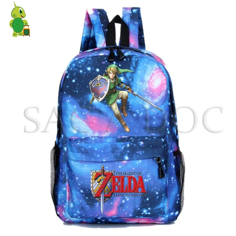 25 Легенда о Зельде игровой рюкзак для Galaxy Link Majora's Mask школьные сумки для подростков девочек мальчиков путешествия рюкзак Детский рюкзак для книг - Цвет: 25