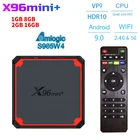 Смарт ТВ-приставка X96 mini plus, Android 9,0, Amlogic S905W4, 3d, 4K медиаплеер, 2,4G5G, Wi-Fi, Google, ТВ-приставка 2 ГБ, 16 ГБ, X96MINI