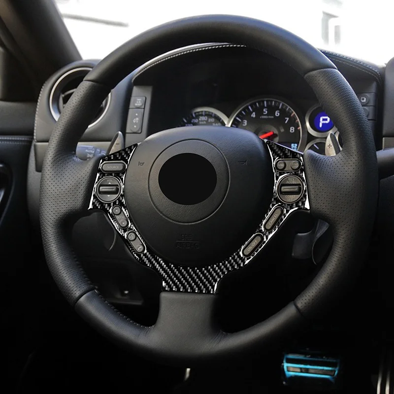 Цена Модифицированный чехол на руль из углеродного волокна для Nissan Gt-r35 2008-2016