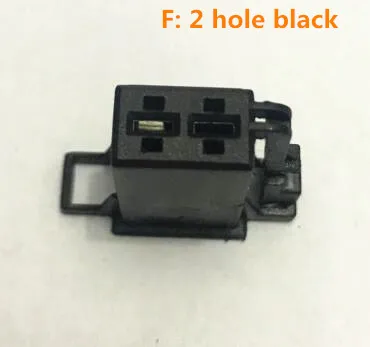 F 2 hole black AZGIANT разъем разъема для Тестирования кабелей для Mercedes Benz работа с VVDI MB BGA инструмент и CGDI Prog MB - Название цвета: F 2 hole black