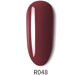 R048 MOZIUR 10 мл УФ Цветной Гель-лак для ногтей - Цвет: R048