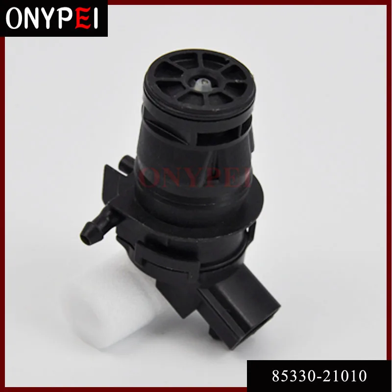 Настоящий насос для мытья лобового стекла 85330 21010 12 14 Toyota Yaris 1.5L 8533021010|Топливные