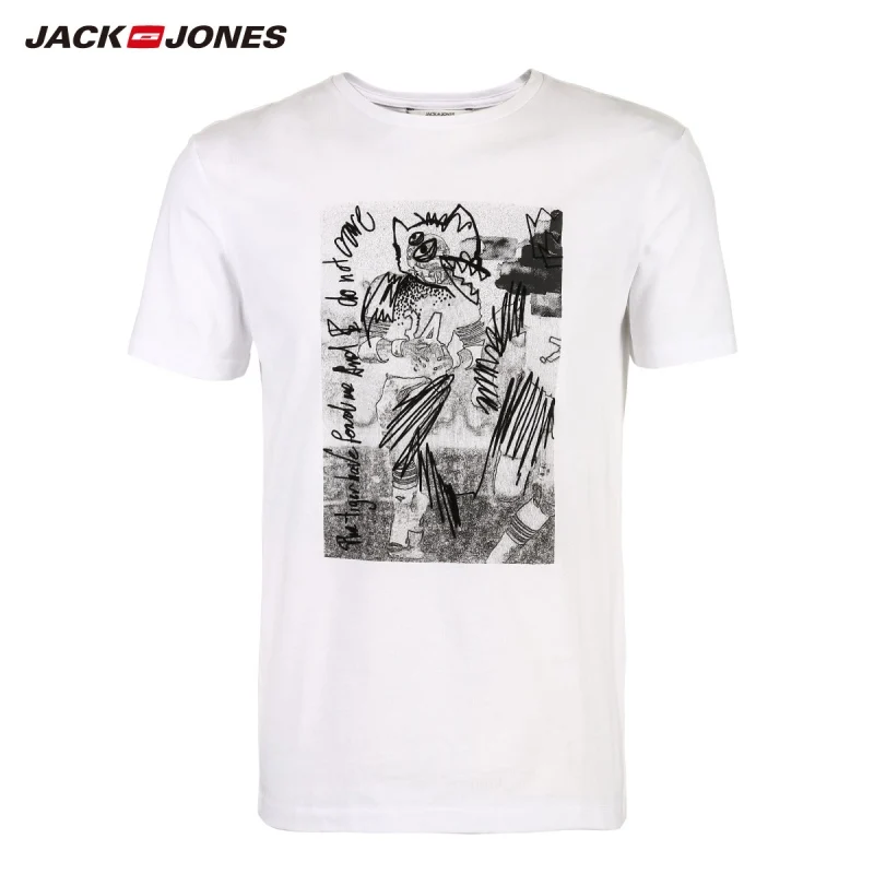 Мужская футболка с короткими рукавами и круглым вырезом JackJones | Уличная одежда