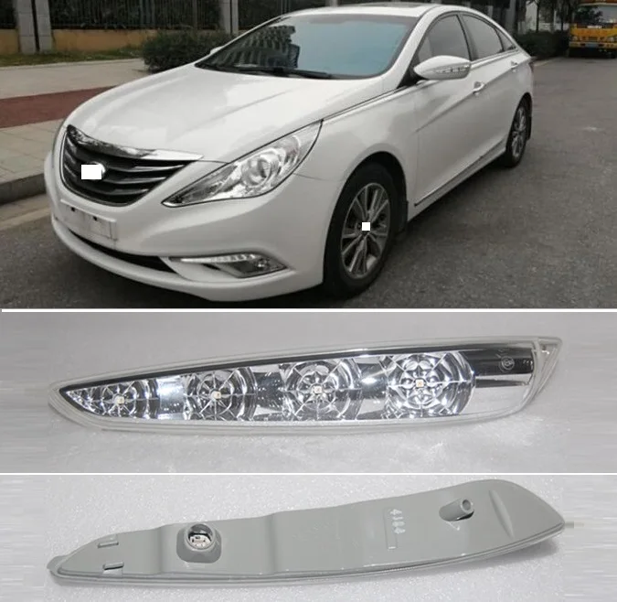 CAPQX для hyundai Sonata 8 8th Гибридный I45 2009- Зеркало заднего вида светодиодный поворота светильник боковое зеркало заднего вида для сигнальной лампы