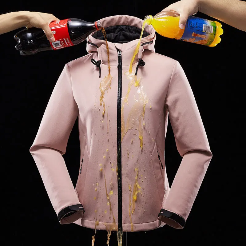 Женские уличные куртки из софтшелла тактические ветрозащитные