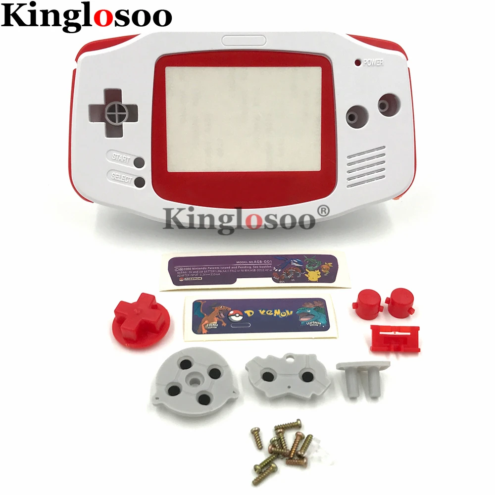 Полный Корпус чехол Замена для Game Boy Advance Игровая приставка GBA служит защитной