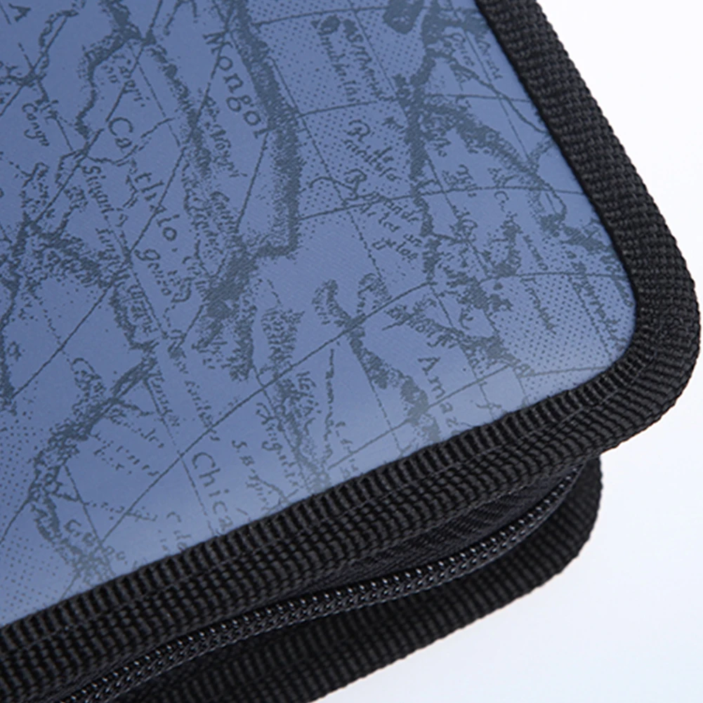 40/80 дисковая коробка для переноски держатель посылка сумка хранения в автомобиле