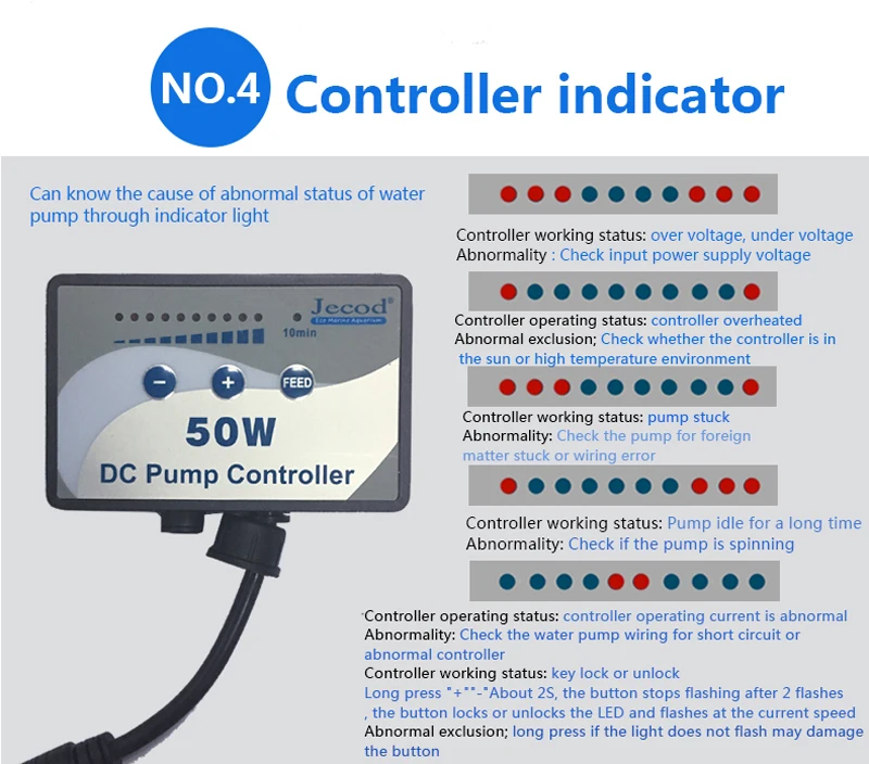 Jebao MDP DCS 2000-20000L/H DC Pump Water Dispensing Wave Making Inverter Submersible WiFi Pumps For Fish Tank Aquarium