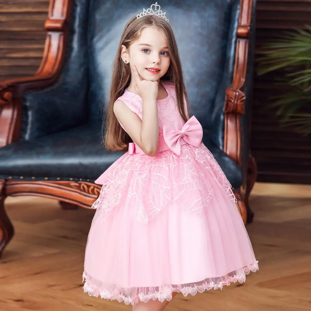Новая летняя одежда для маленьких девочек Новое Детское платье принцессы