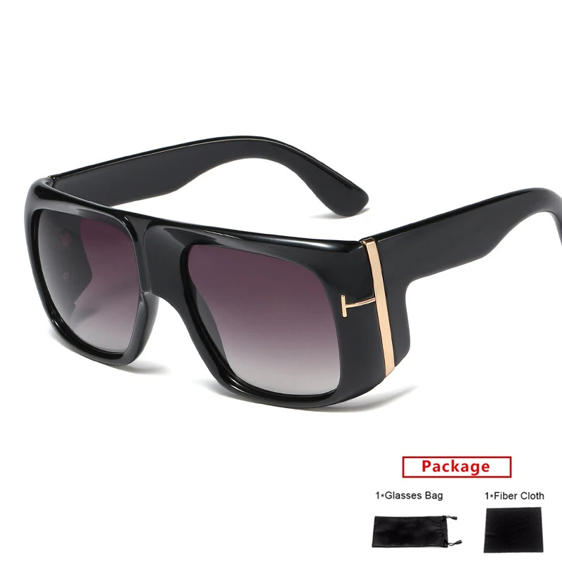 Mimiyou оверсайз квадратная оправа для очков мужские ретро металлические