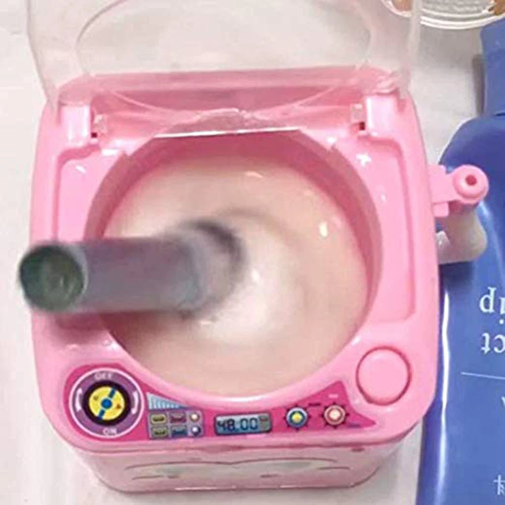 Моющийся очиститель кистей для макияжа детская игрушка ролевых игр в стиральной