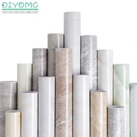 thick marble pvc waterproof self adhesive stickers furniture cabinet renovation wallpaper cupboard vinyl film contact paper