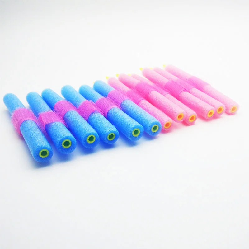 

12pcs Twist Curls Tool Soft Foam Hair Rollers Curlers Cling Brand New Soft Foam Anion Bendy Hair Tools