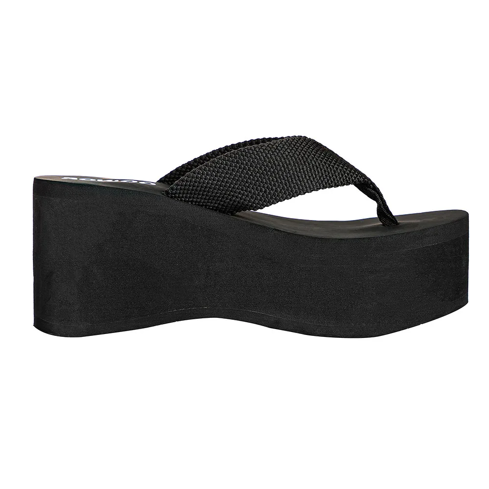 Женские босоножки на высоком каблуке однотонные летние шлепанцы текстильная