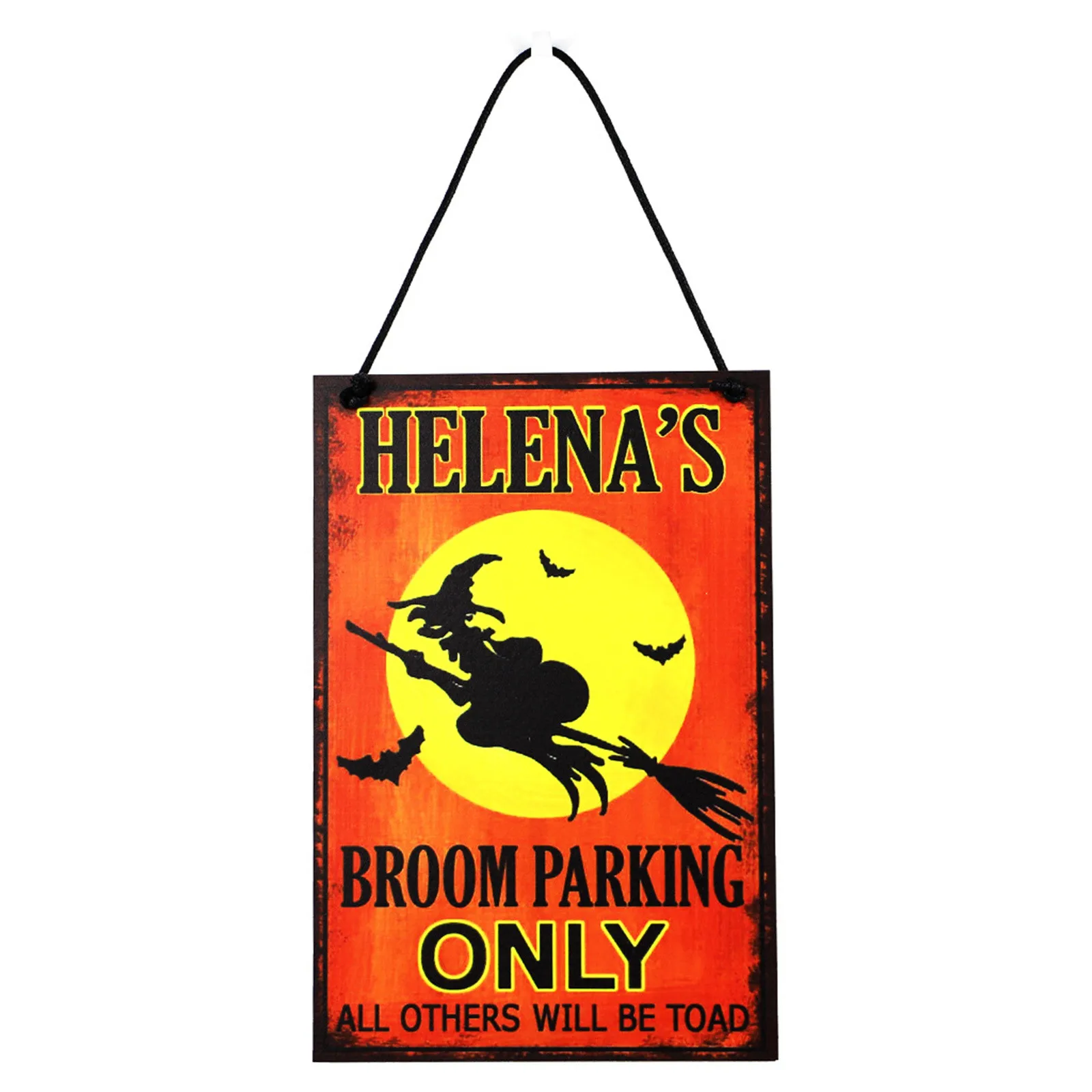 Деревянный подвесной знак на Хэллоуин в виде тыквы декор для вечеринки праздника