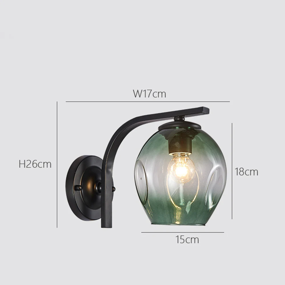 Настенный светильник в скандинавском стиле бра для комнатных лестниц