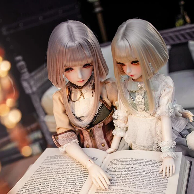 Новый модный стиль 1/3 1/4 1/6 Bjd парик высокая температура провод SD для BJD кукла