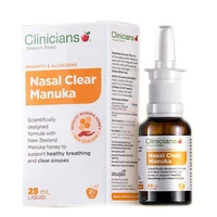 clinicians manuka nasal spray 25mlbox free shipping