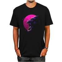 psychedelic gorilla men print t shirt o neck short sleeves summer casual fashion t shirt