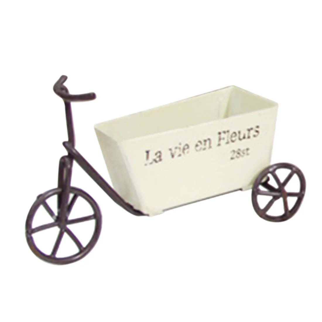 Винтажный мини трехколесный велосипед орнамент металлическая модель мотоцикла