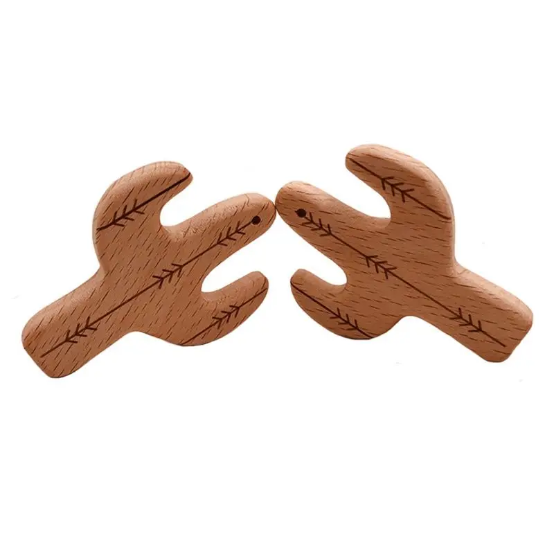 

Baby Beech Cactus Teether Infant Teething Chewing Soother Molar Toys Pendant 95AE