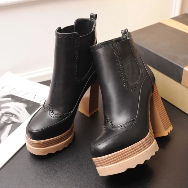 Женские ботинки женские ботильоны женская обувь зимние с эластичной лентой и