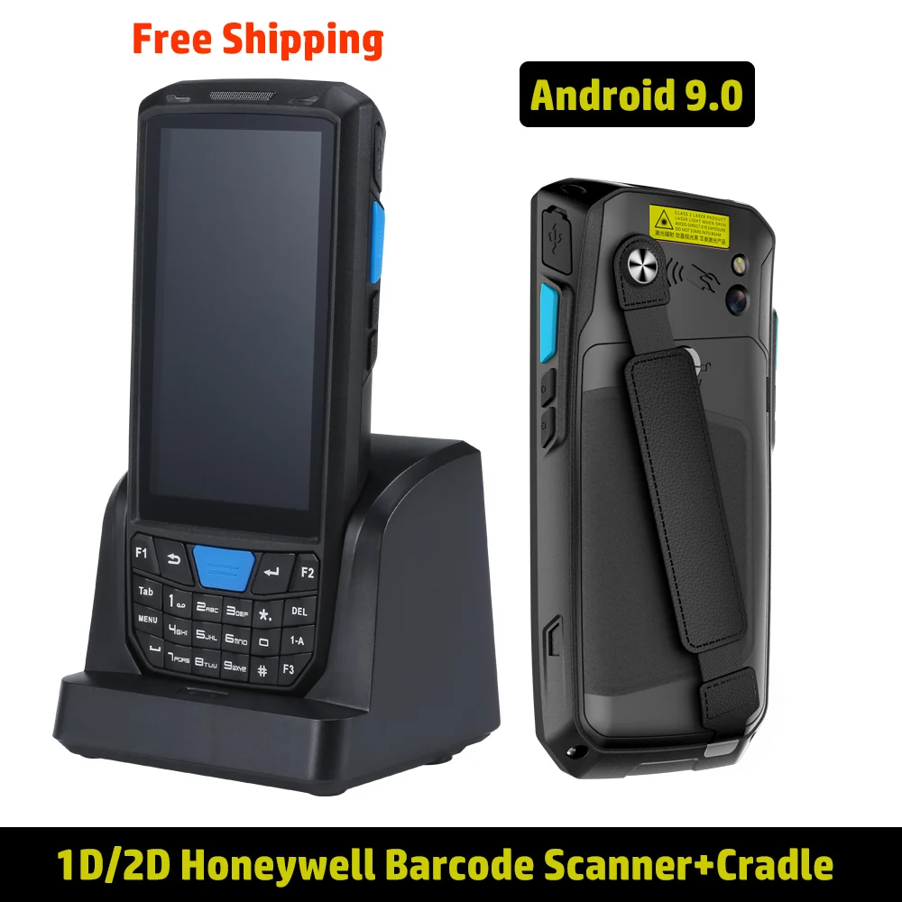 

Handheld PDA Android 9.0 Rugged POS Terminal 1D 2D Barcode Scanner WiFi 4G Bluetooth GPS PDA Barcode Reader Data Capture