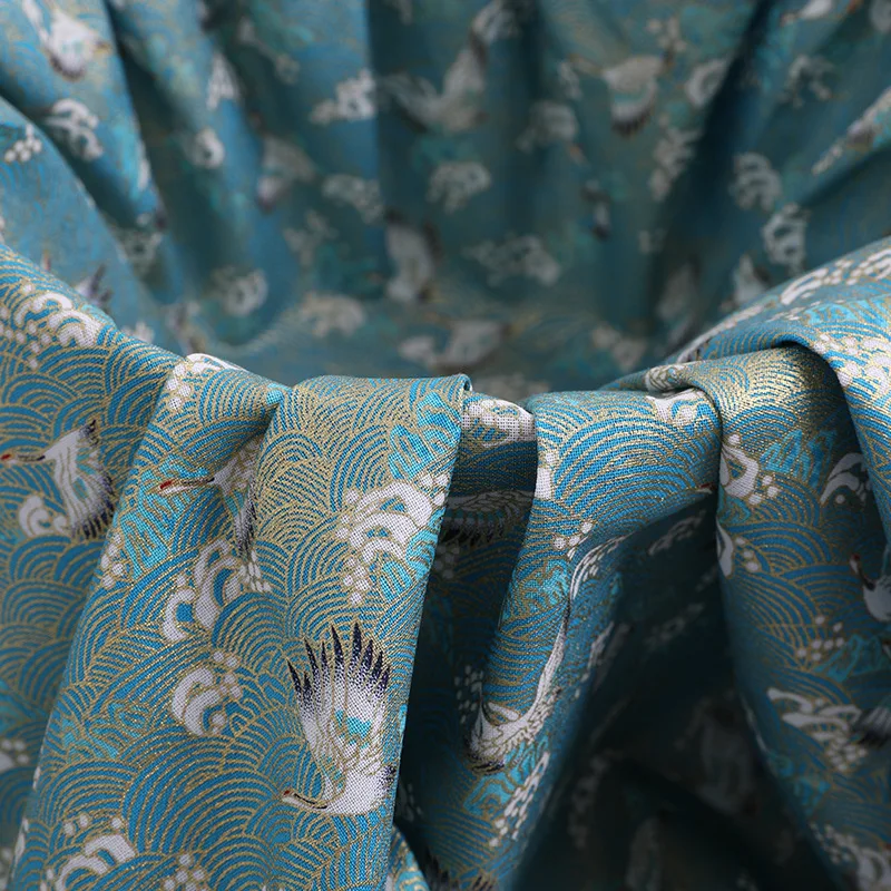 Японская хлопчатобумажная ткань с принтом тканевая скатерть для занавесок