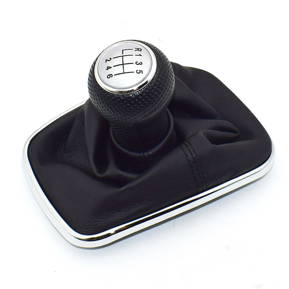 6 speed 23 мм Volkswagen VW Golf 4 Характеристическая вязкость полимера MK4 GTI R32 Bora Jetta 5-скорость черно-белый Palanca изменения организовать 1999-2004 - Название цвета: 6 speed