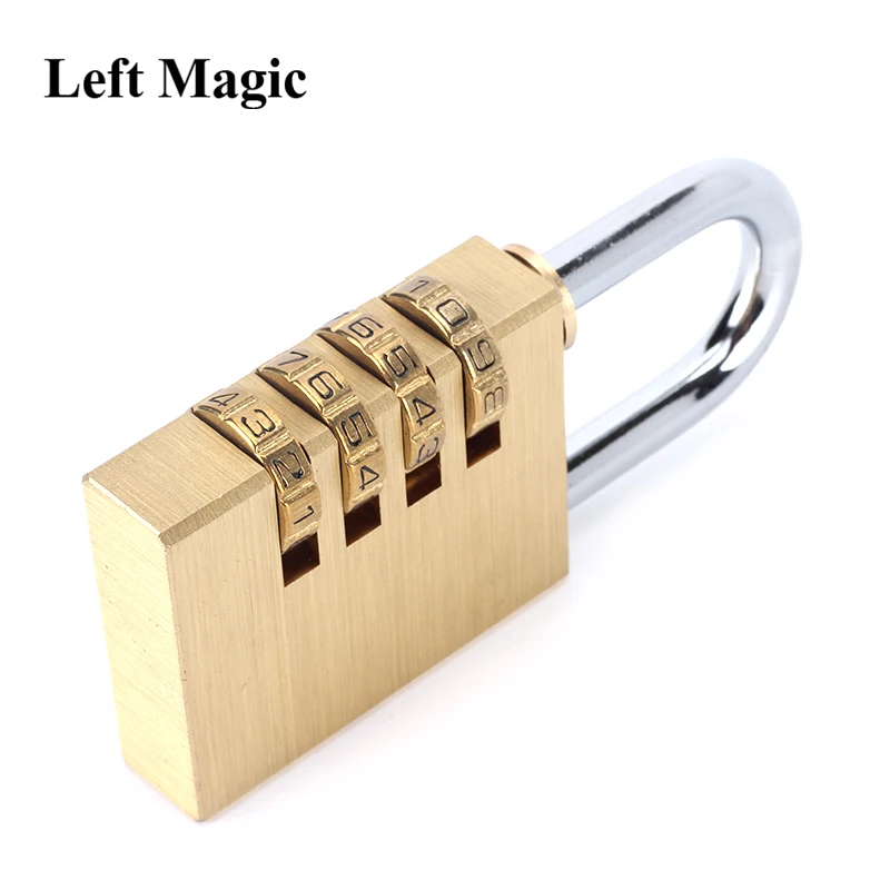 

Induction Coded Dream Lock (Large/Small,Brass) Mentalism Magic Tricks Magician Close Up Illusion Gimmick Stage Magia Toys Joke