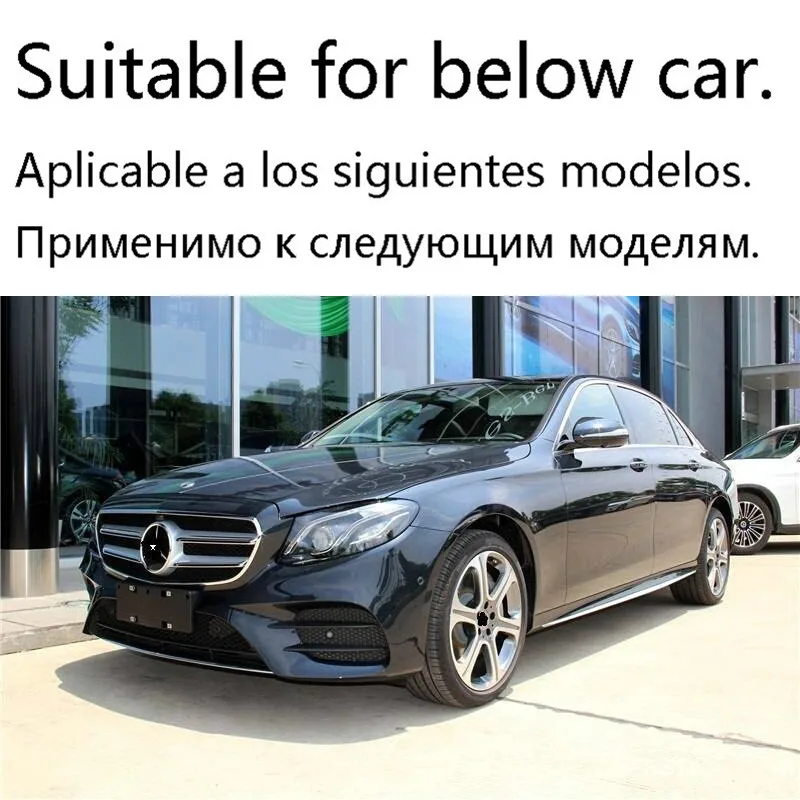 Car Chromium Auto Automobile Decorative Interior Mouldings Accessories Trim Covers Accessory 18 FOR Mercedes Benz E Class | Автомобили и