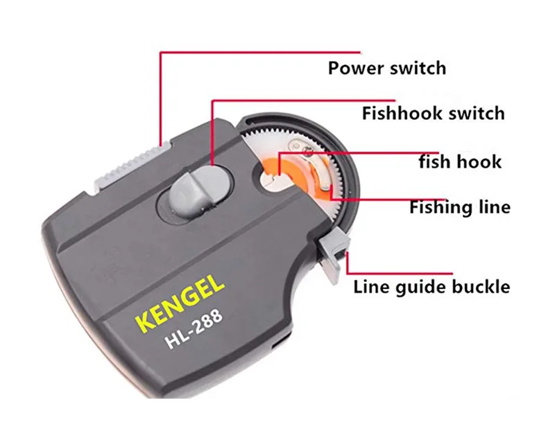 Автоматический рыболовный крючок ярусная машина ABS электрическое устройство для