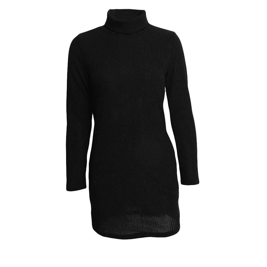 

Autumn Long Sweaters Women Winter Bottoming Sweater Casual Knitted Sweater Female Bodycon Long Sknitwear