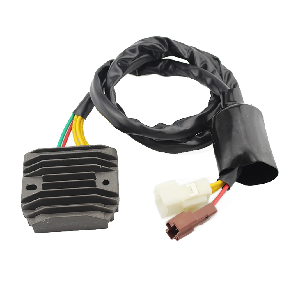 Черный регулятор напряжения мотоцикла выпрямитель для Honda XL1000V VARADERO XLV1000 2003 2004 2005