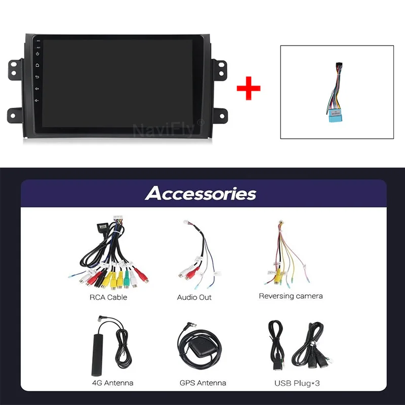 

Mekede 7862 QLED Screen 1280*720 Android 10 For Suzuki SX4 1 2006 - 2014 Car Radio Multimedia Video Player GPS Navigation