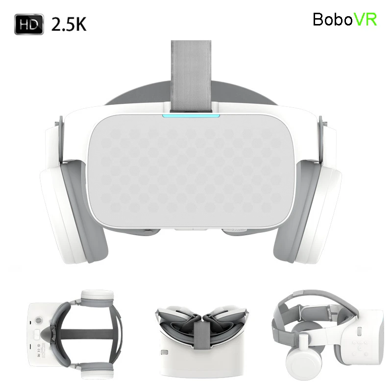 Bobovr X6 виртуальной реальности все в одном бинокль 2 5 k HD VR гарнитура Android 3d очки шлем