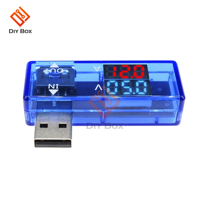 Светодиодный вольтметр с двойным usb-портом, амперметр, тестовый детектор, тестовый детектор er для автомобиля, мотоцикла, вольт, усилитель, детектор Doctor Meter Monitor