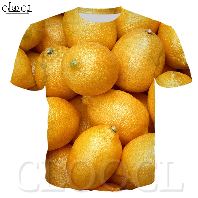 Унисекс спортивные брюки CLOOCL с 3D принтом свежий лимон повседневные толстовки