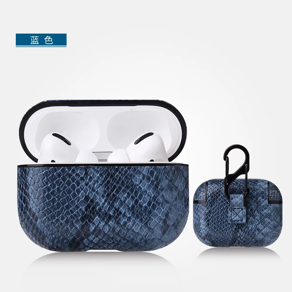 Для Airpods pro Bluetooth беспроводная гарнитура бизнес из искусственной кожи коробка для наушников AirPods 3 Зарядный чехол корпус чехол для гарнитуры чехол