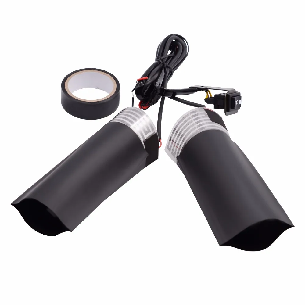 1 пара рулевых нагревательных насадок для мотоцикла с регулируемым