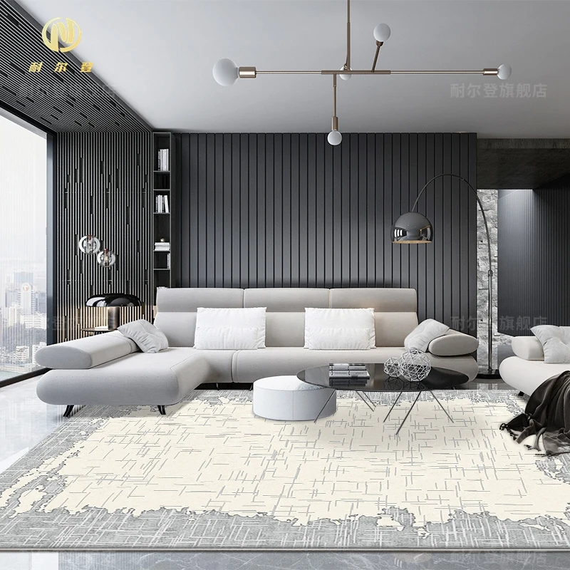 Современный обтягивающий короткий плюшевый ковер INS wind для гостиной спальни