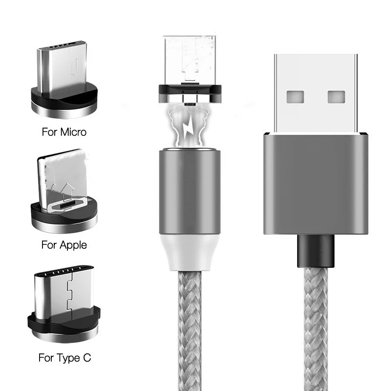 Магнитный usb кабель Tutew для быстрой зарядки USB Type C магнитное зарядное устройство