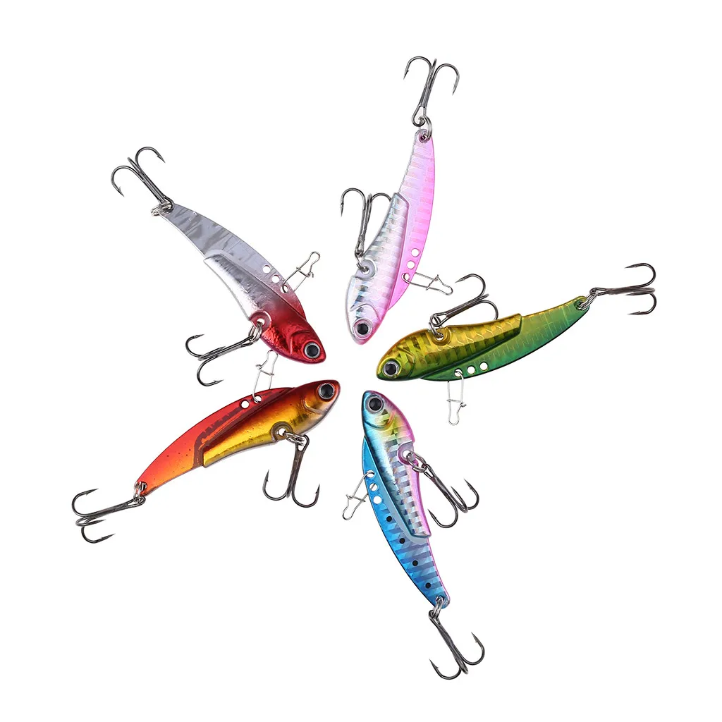 Рыбалка аксесуары 1 шт. приманка со свинцовым Тонущая блесна металлическая