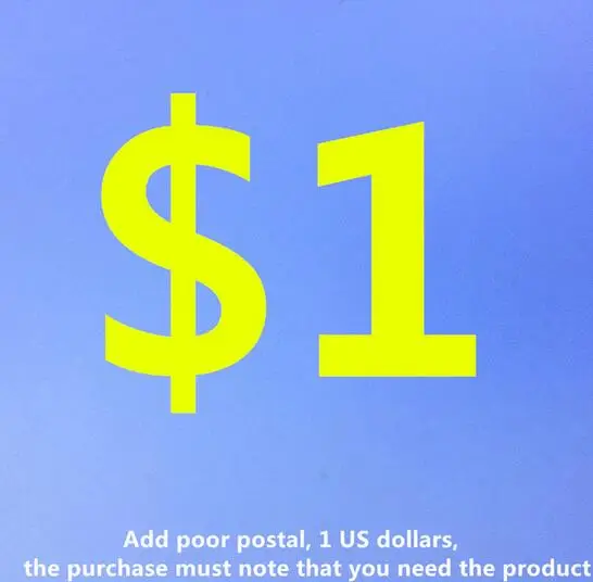 Добавьте плохой почтовый 1 доллар США при покупке необходимо отметить что вам