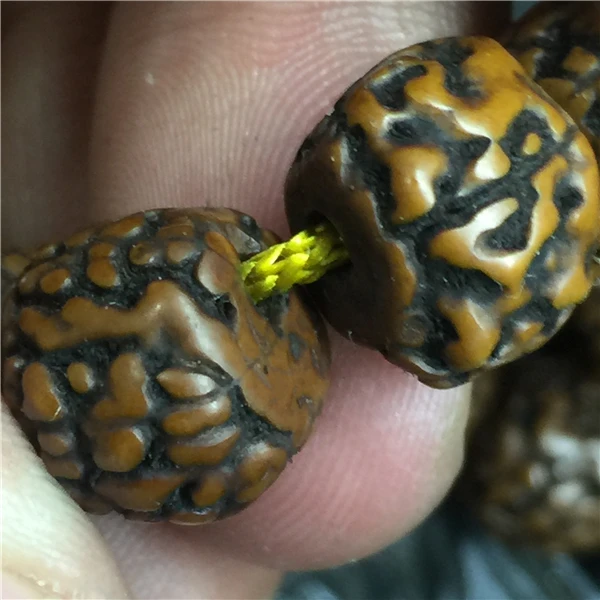 9 мм Тибетский буддизм 108 старая Ваджра Бодхи семена молитва шарик Мала