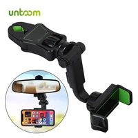 untoom car phone holder universal mobile phone clip for car rearview mirror car headrest car cell phone stand mount gps brackets